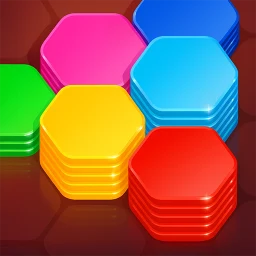 Biểu tượng Hexa Stack: Color Sort Puzzle